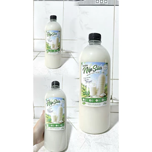 Rượu nếp sữa ( nếp đục ) nguyên chất thơm ngon chai 1000ml