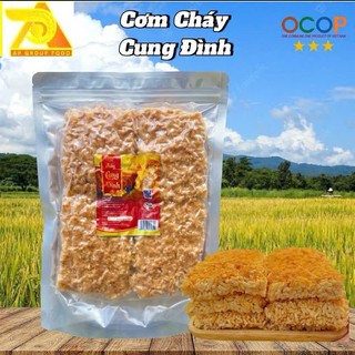 Cơm Cháy Siêu Chà Bông Cung Đình,Túi Zip Hút Chân Không 500g,đồ ăn vặt đặc sản Ninh Bình