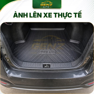 Lót cốp Nissan Almera 2020 - Nay - Nhựa dẻo TPO Không mùi, Chuẩn khít form xe, Chống thấm nước