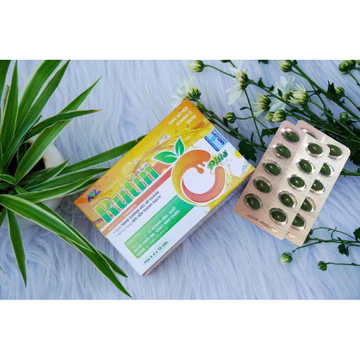 Rutin C Plus - Hỗ trợ tăng sức bền thành mạch,tăng cường sức đề kháng (H50 viên )