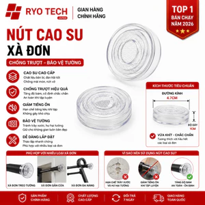 Nút cao su Xà Đơn Núm mút cao su, nắp inox, ốc vít, phụ kiện gắn đầu xà đơn ( chuyên sỉ )