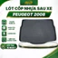 Lót cốp Peugeot 2008 - Nhựa dẻo TPO Không mùi, Chuẩn khít form xe, Chống thấm nước, Dễ vệ sinh