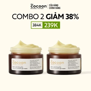 Combo 2 Thạch Nghệ (Kem dưỡng) Giúp Sáng Da & Mờ Thâm Cocoon 30ml