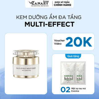 Kem Dưỡng Ẩm Đa Tầng Huaguan, giữ ẩm tầng sâu, ngăn ngừa sẹo 50g - Huaguan Multi-effect Moisturizer