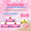Combo 3 hộp Fysoline hồng 40 ống x 5ml - Nước muối sinh lý vệ sinh mắt mũi miệng cho trẻ sơ sinh