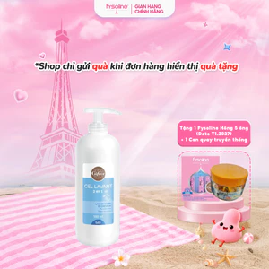 Sữa Tắm Gội 2 trong 1 cho bé Gifrer 500ml - Tinh chất Cúc Vạn Thọ Kháng khuẩn tăng cường độ ẩm - Fysoline