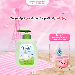 Nước rửa bình - Đồ dùng cho bé SACHI 450g