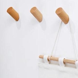 Thanh móc treo quần áo  để đồ trang trí tường decor nhà cửa đa năng