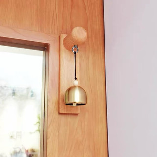 Chuông Gió Bằng Gỗ Treo Cửa báo khách chuông đồng decor trang trí
