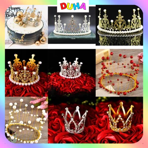 Set 10 Vương Miện Mini Trang Trí Bánh Kem – Decor Bó Hoa Sinh Nhật Dễ Thương DUHA 091