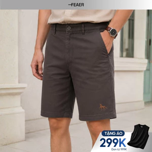 Quần short FORMO chất vải AirCotton thế hệ mới, siêu mềm mát, tôn dáng, chống nhăn xù - FEAER