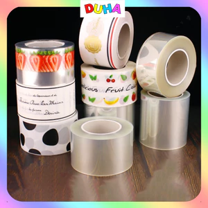 COMBO 5 Cuộn Mika Trong Bao Thành Bánh Lạnh Mousse, Tiramisu, Gato, Cuộn Tiền Trang Trí DUHA 155
