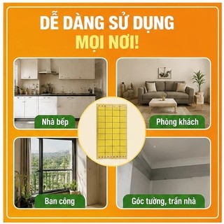 🏠Keo Dính Bắt Thằn Lằn Thạch Sùng Cỡ Lớn Keo Siêu Dính Dùng Trong Nhà 5 Tấm – Dọn sạch thạch sùng nhanh gọn, giữ nhà cửa