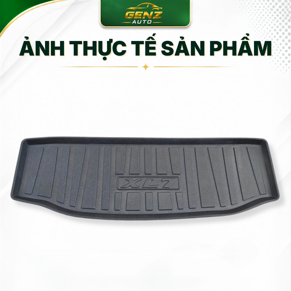 Lót cốp Suzuki XL7 2019-Nay- Nhựa dẻo TPO Không mùi, Chuẩn khít form xe, Chống thấm nước, Dễ vệ sinh