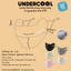 COMBO 2 Khẩu Trang Chống Nắng UNDERCOOL Có Gọng,Thun Lạnh 2 Lớp Chống Tia UV KT19