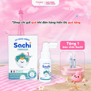 Xịt răng miệng cho bé Fibregum 30ml giúp sạch thơm miệng, hỗ trợ ngăn ngừa sâu răng