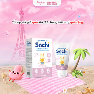 Kem dưỡng ẩm hàng ngày Sachi 30g cho bé - Giữ ẩm dịu nhẹ, cho da mềm nịn