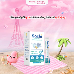 Nước Tắm Thảo Dược SACHI - Làm Sạch Nhẹ Nhàng Diu Mát Da - Hộp 10 Gói x 10ml