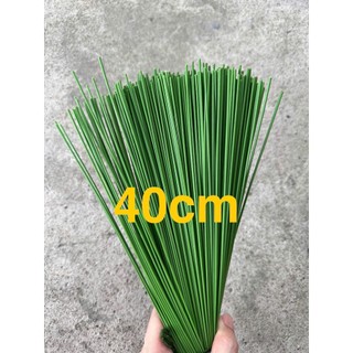 [ RẺ VÔ ĐỊCH ] Que Kẽm Cắm Hoa Sáp, Hoa Lụa, Cốt kẽm bọc nhựa làm hoa handmade bền đẹp chống gỉ