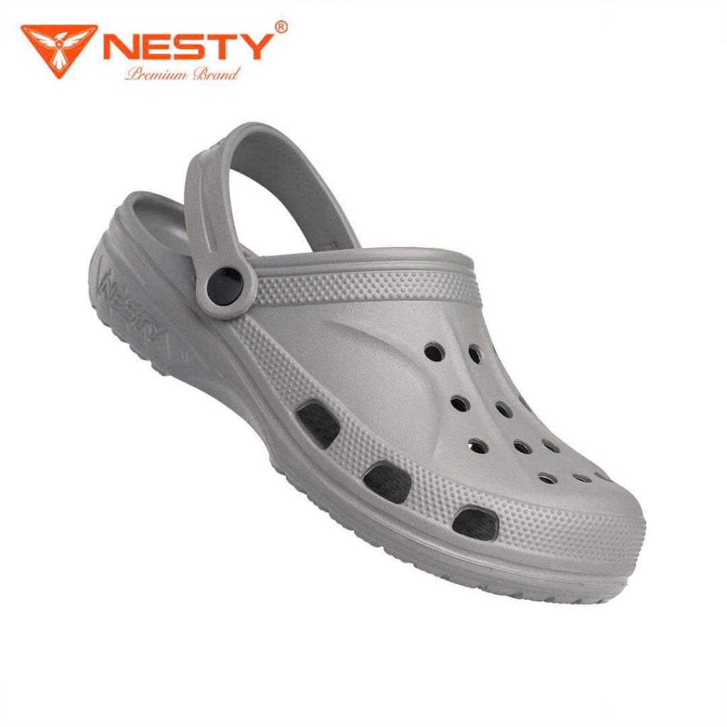 [NE50-Tặng 10 Charm 3D] Dép Sục Nguyên Khối Thương Hiệu NESTY Siêu Nhẹ 4cm Full Size Gia Đình