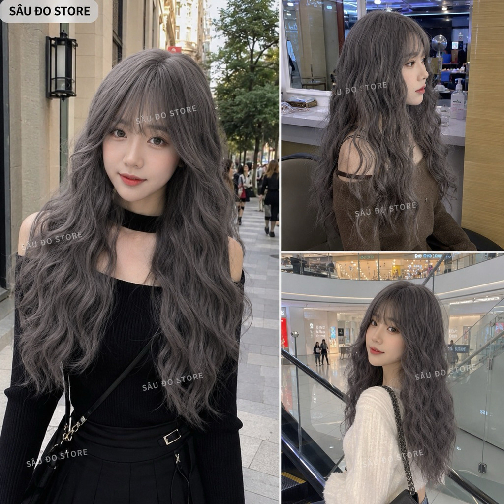 [TÓC NỮ ĐẸP] BỘ SÓNG TRỤC HÀNG CAO CẤP TẶNG LƯỚI TRÙM SÂU ĐO STORE