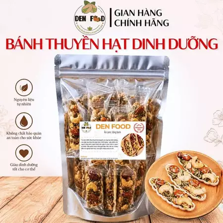 1kg Bánh thuyền mix hạt dinh dưỡng - Granola thuyền