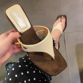 Dép Xỏ Ngón Nữ Quai Da Mềm Minimalist (Hướng đến phong cách thanh lịch, cao cấp) Giày Bánh Bèo mã Depkepduoica