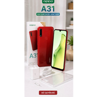 Điện Thoại OPPO A31 Fullbox 4GB/128GB 8GB/256GB | Camera AI 3 Ống Kính | Màn Hình 6.5 Inch | Pin 4230mAh | BH 12 Tháng