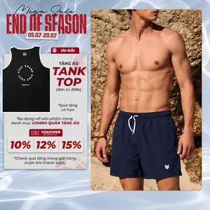 Quần đùi thể thao đi biển Redikick Utility Shorts Co giãn, Nhanh khô, Thoáng mát, Thấm hút hốt