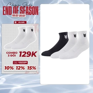 Tất Vớ Thể thao Redikick R365 Cổ thấp Training Cushioned Cotton Có đệm Chống hôi chân Bóng Rổ, Pickleball, Gym, Chạy bộ