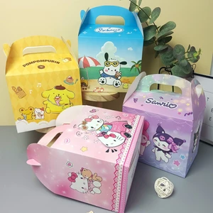 Hộp quà giấy cao cấp họa tiết hoạt hình dễ thương đựng quà tặng mỹ phẩm phụ kiện MUN STORE HOPQUASAN065