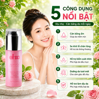 Nước hoa hồng Eliza Collagen 50ml giúp cung cấp độ ẩm, se khít lỗ chân lông và chống lão hóa