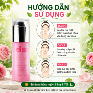 Nước hoa hồng Eliza Collagen 50ml giúp cung cấp độ ẩm, se khít lỗ chân lông và chống lão hóa