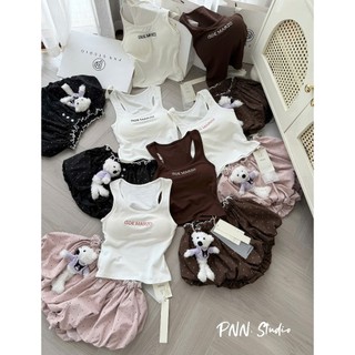 PHẠM THÙY SHOP: SET BỘ ÁO BA LỖ CÓ MÚT MIX QUẦN BÍ KÈM GẤU XINH XẮN