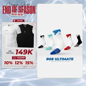 Tất thể thao Redikick R08 Ultimate Matching Performance Socks Chơi Bóng Rổ, Pickleball, Gym, Chạy Bộ