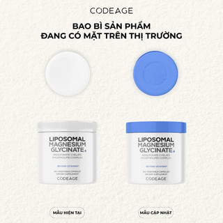 Viên Uống Bổ Sung Magiê Hỗ Trợ Giấc Ngủ, Xương Khớp, Giảm Stress Codeage Liposomal Magnesium 240v
