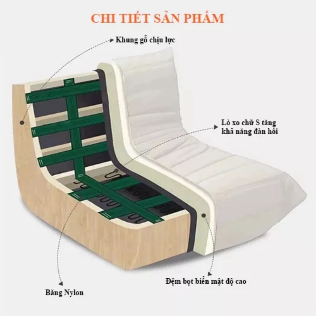 Ghế lười togo da đen size lớn Nhu Y Decor chất da đen xịn, kích thước 90x90x75 ship hỏa tốc hcm