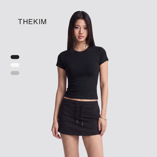 THEKIM Chân váy nỉ ngắn ôm sát body (có quần trong) , chân váy ngắn tennis mini skirt fit form T337S281