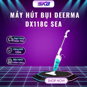 Máy hút bụi Deerma DX118C SEA - Bảo Hành Chính Hãng 12 Tháng