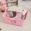 Hộp Nhựa Đựng Đồ Đa Năng Để Bàn Hello Kitty Dễ Thương MUN STORE HOPKI075