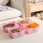 Hộp Nhựa Đựng Đồ Đa Năng Để Bàn Hello Kitty Dễ Thương MUN STORE HOPKI075