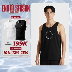 Áo ba lỗ thể thao Tank top Redikick Stay Sharp co giãn chơi Bóng Rổ, Pickleball, Gym, Chạy Bộ, Bóng Đá