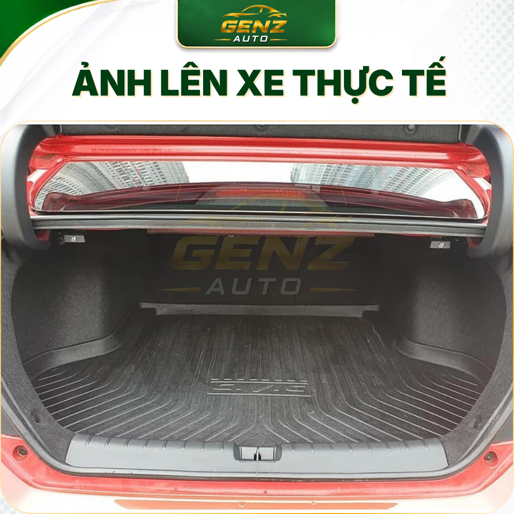 Lót cốp HONDA CIVIC 2007 - NAY - Nhựa dẻo TPO Không mùi, Chuẩn khít form xe, Chống thấm nước, dễ vệ sinh