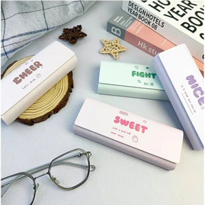 Hộp Đựng Kính Chống Sốc Bọc Nỉ Cao Cấp Tone Màu Pastel Dễ Thương MUN STORE HKPASTEL225