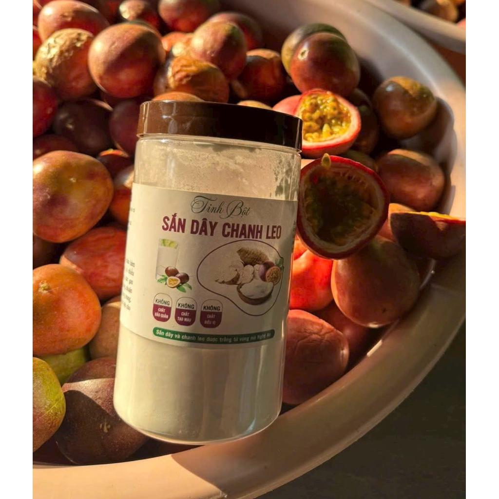 Bột Sắn Dây Chanh Leo Giải Nhiệt Thanh Mát Mùa Hè Hũ 500g - Thảo Mộc Ogranic