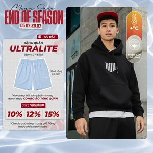 Áo Hoodie RDK FW25 áo nỉ unisex mềm mại thoải mái, thấm hút, hạn chế nhăn, giữ ấm tốt - Redikick