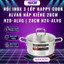Nồi inox 3 lớp Happy Cook Alvar nắp kiếng 20cm N20-ALVG | 24cm N24-ALVG - Hàng chính hãng