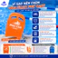 Ván Phao Tập Bơi Phú Cao Swim EVA Cao Cấp 40x28x3cm - Hỗ Trợ Luyện Chân Cho Người Mới Bắt Đầu