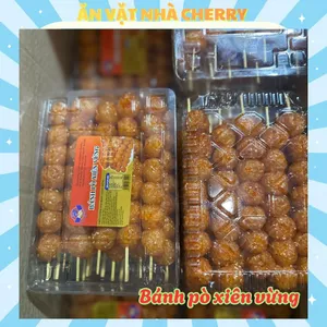 Sỉ 1 hộp | Bánh Pò quẩy hộp bánh bò xiên vừng | ăn vặt ngon giá rẻ
