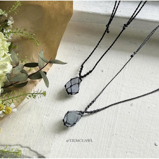 [Tiệm của Wi] Vòng cổ đá Celestine tự nhiên